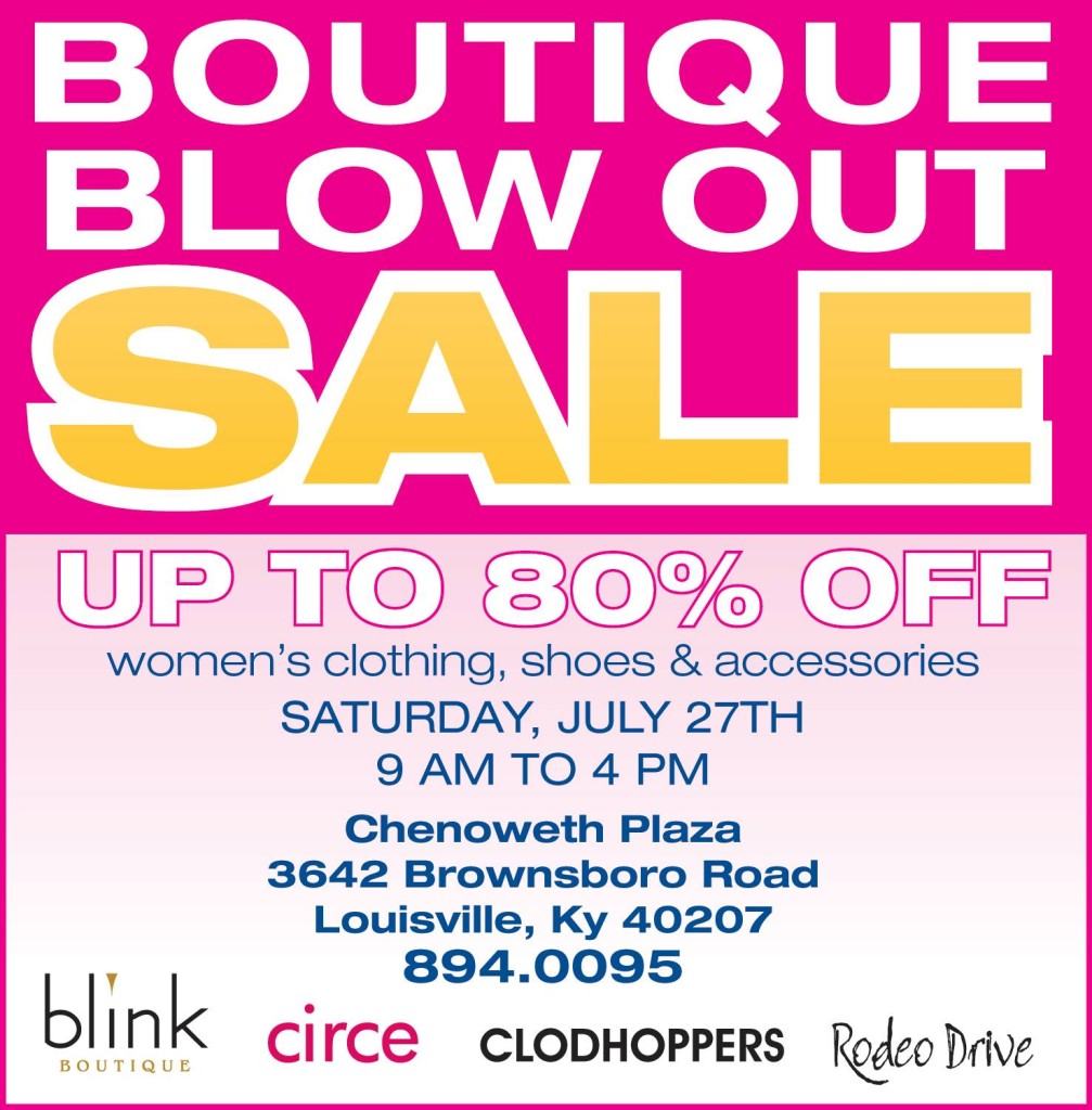 Blink, Clodhoppers, Rodeo Drive, Circe 