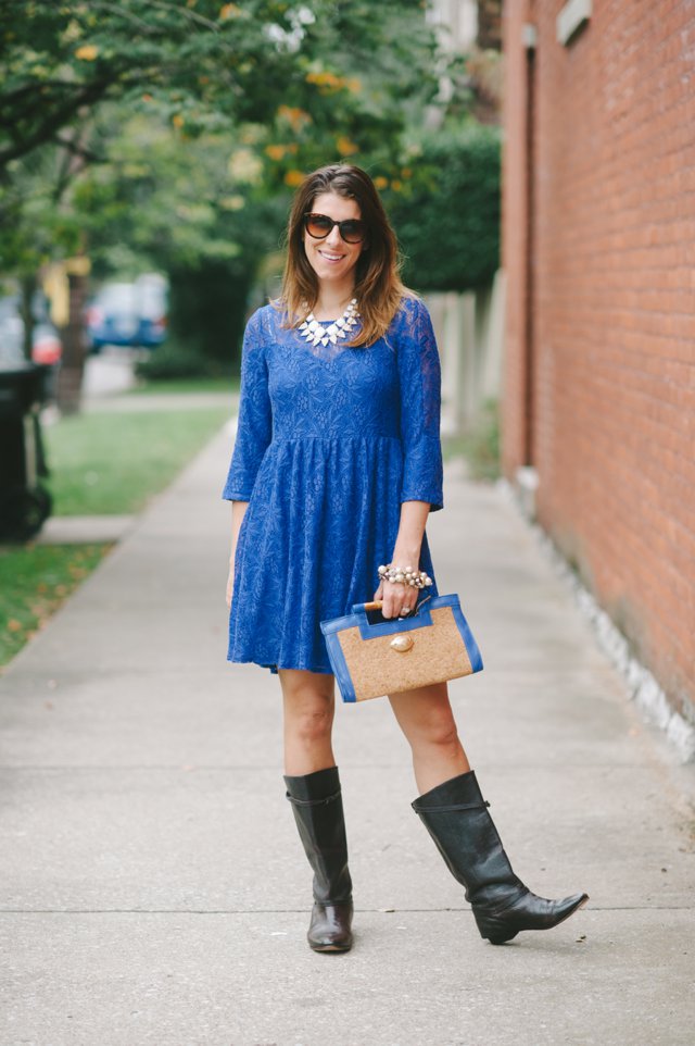 Dress and Boots * Lou What Wear * Louisville Fashion Blog 