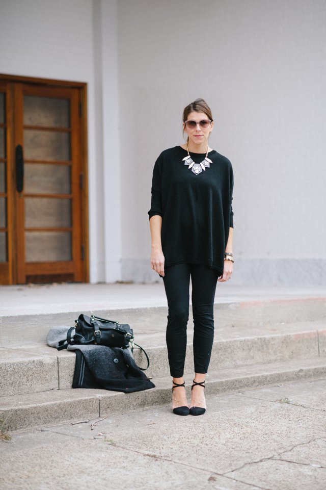 Outfit Post: Black Out * Lou What Wear