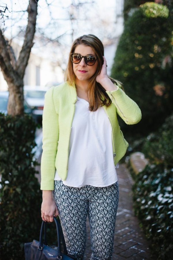 Outfit Post: Yellow Jacket * Lou What Wear