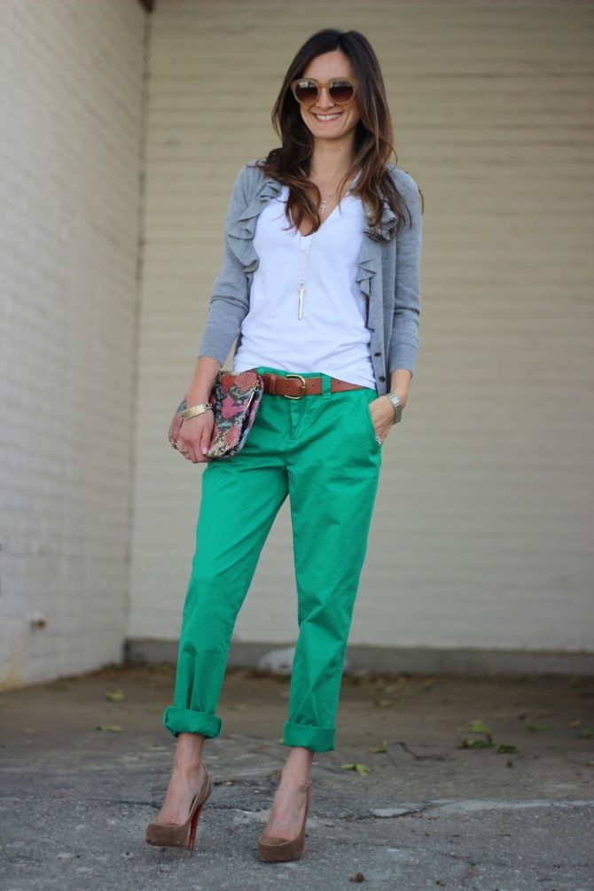 Inspiration: Going Green * Lou What Wear