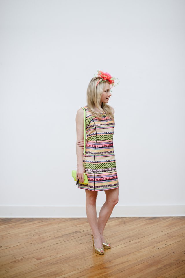 Milly NY Spring 2014 Neon Dresses * Kentucky Derby Style * Lou What Wear (12)