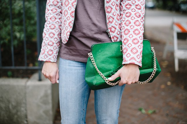 Fall Outfit * Quilted Printed Jacket (12)