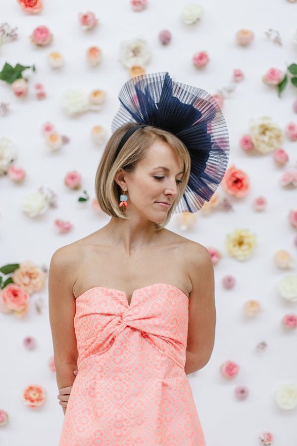 Kentucky Derby Style And we're off... Topped in Navy * Lou What Wear