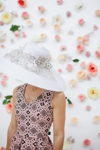 Dress & Dwell Printed Dress * Maureen's Creations Hat * Kentucky Derby Style * Lou What Wear * Wholesale Flowers (3)