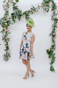 Kentucky Derby Outfit Inspiration * Kentucky Derby Hats * Dress & Dwell Floral Dress + Headcandi Fascinator (4)