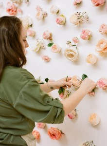 Do It Yourself Floral Wall * Floral Backdrop * Whole Sale Flowers (6)