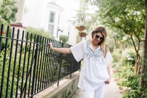 J.Crew Embroidered Tassel Tunic * J.Crew Sale * All White Outfits (17)