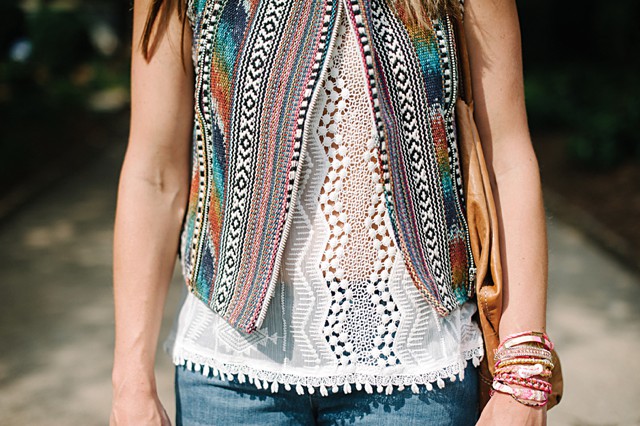 Maje Embroidered Vest * Summer Style Inspiration (10)