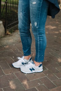 New Balance 574 * Sneaker Style * Jeans 