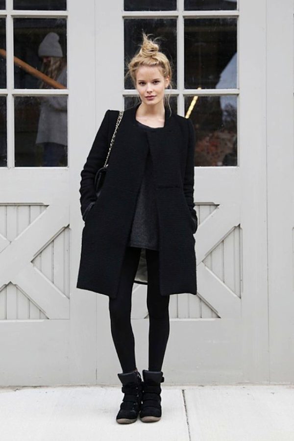 black style outfit