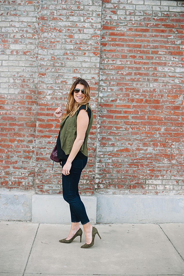 Spring Maternity Style * Third Trimester Outfit Ideas * Banana Republic (13)