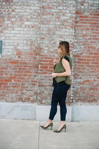 Spring Maternity Style * Third Trimester Outfit Ideas * Banana Republic (12)