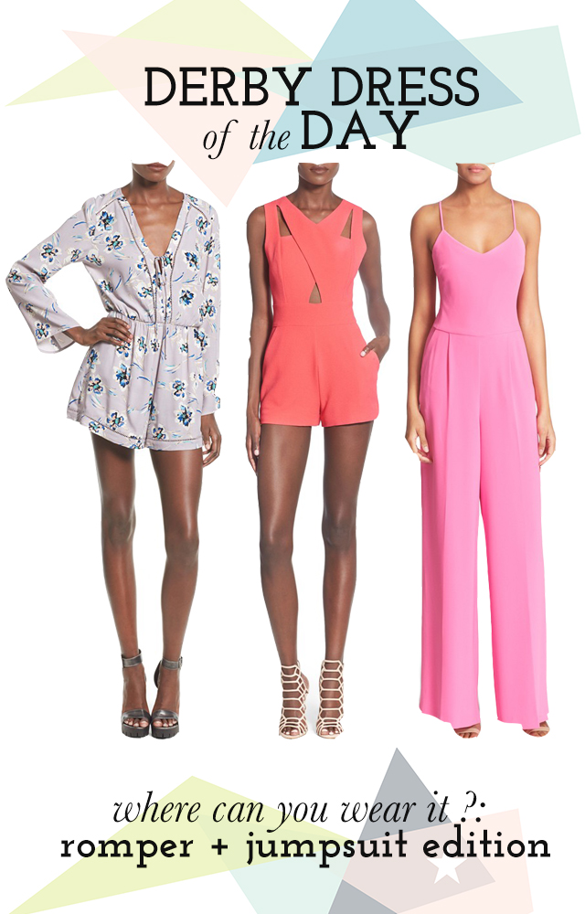 Derby Dress of the Day: Can I wear a romper or jumpsuit to Derby?