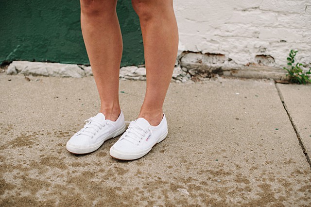 White Superga Sneakers 