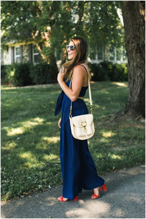 Pinstripe {Jump}Suit * Lou What Wear