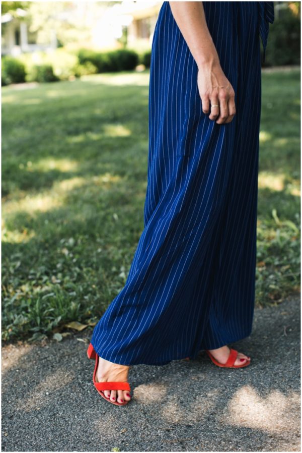 Pinstripe {Jump}Suit * Lou What Wear