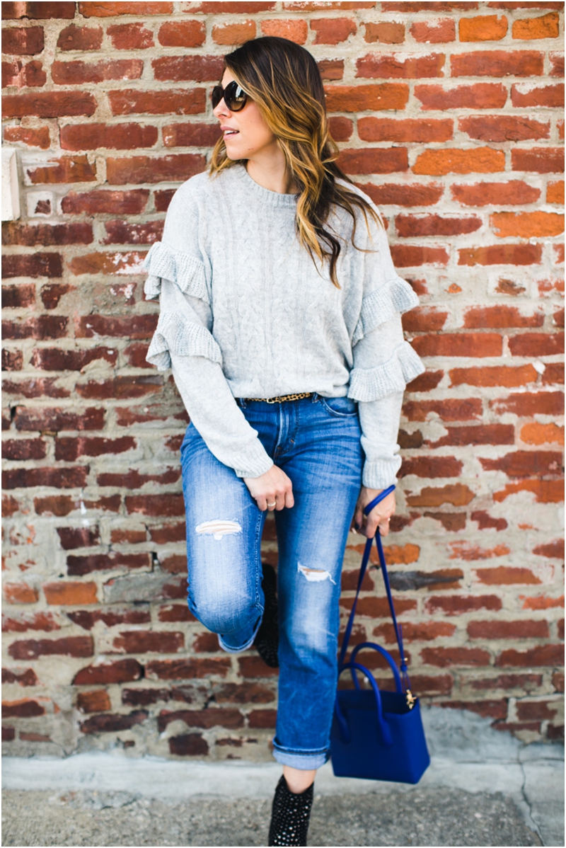All Ruffled Up * 10 Ruffle Sweaters Under $100 * Lou What Wear