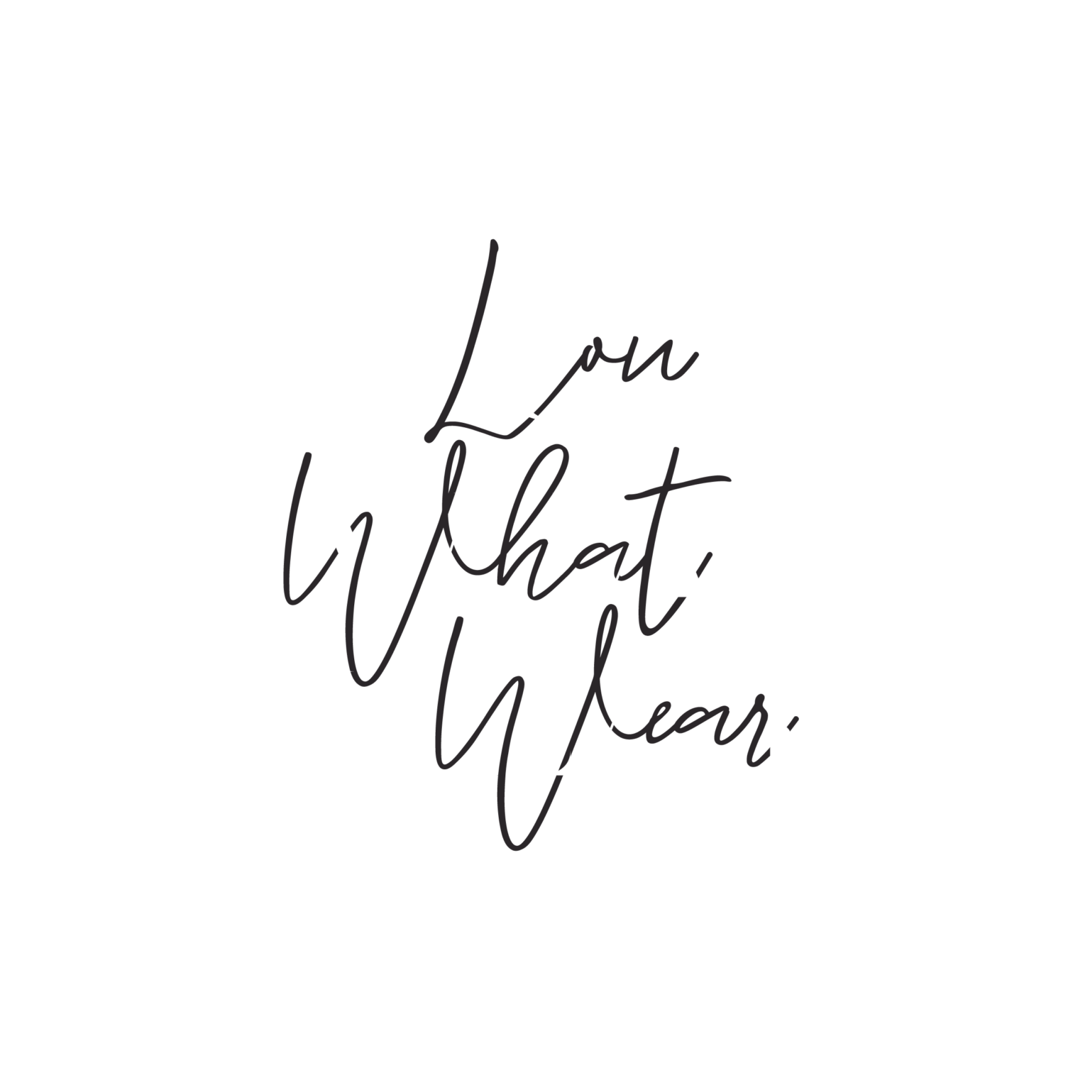 LWW_logo_bw4 * Lou What Wear